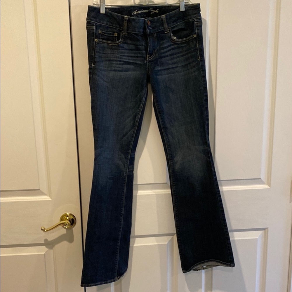 American Eagle Outfitters Blue Boot Cut Jeans Timeless Design